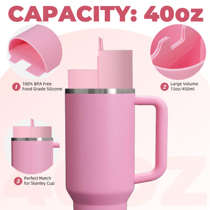 Stanley I Two-in-One Beverage Separator（Silicone Liner）（Pink）